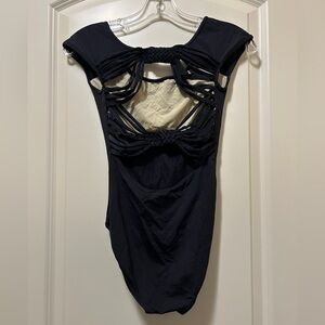 Jozette for Mirella Braided Back Leotard